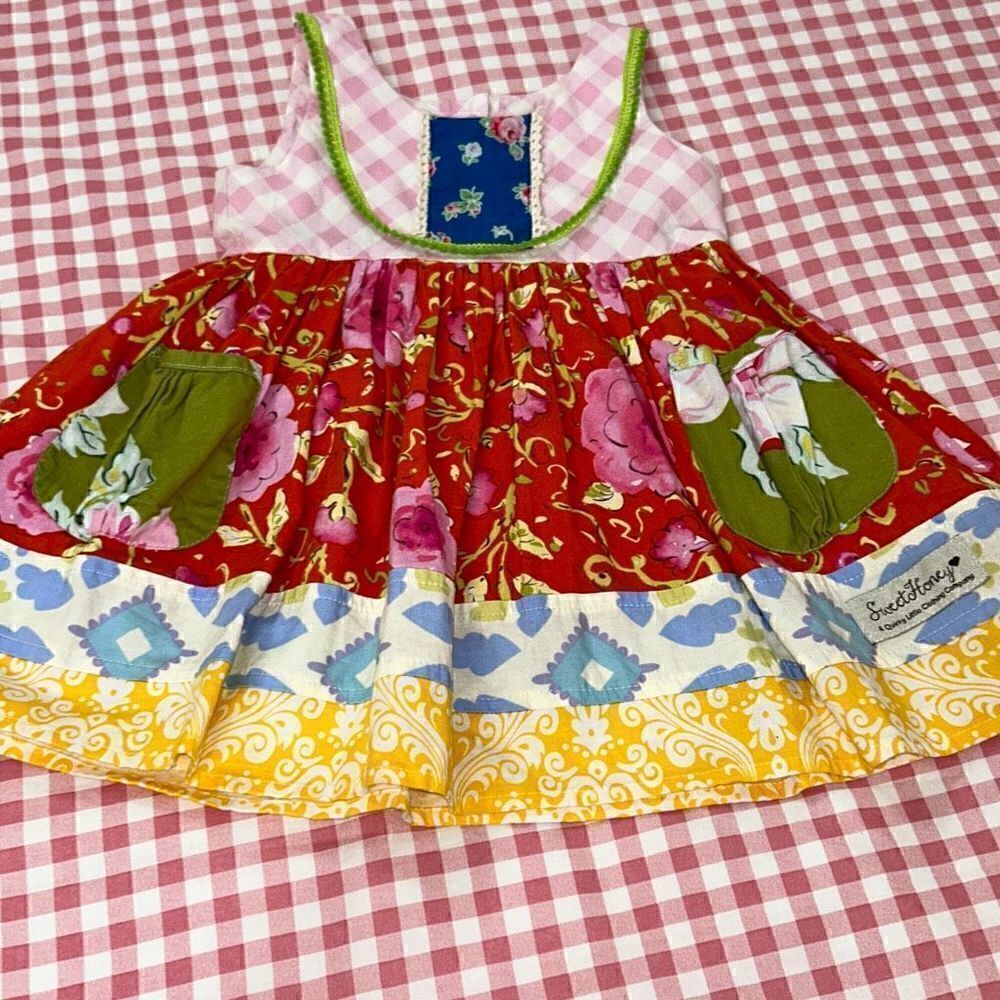 Sweethoney spring dress sz 2t